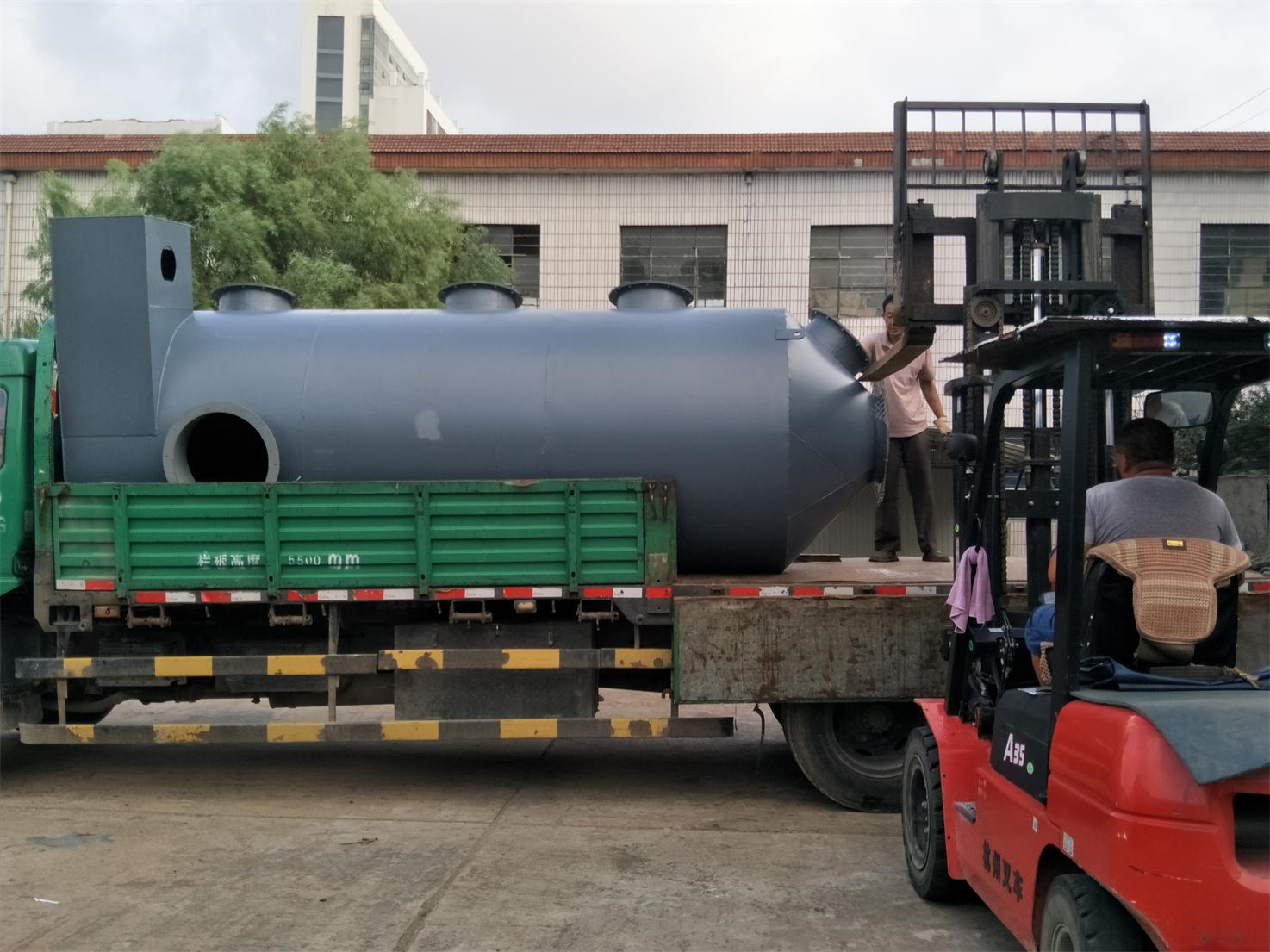 東誠包裝油墨印刷有機廢氣處理設備發(fā)貨